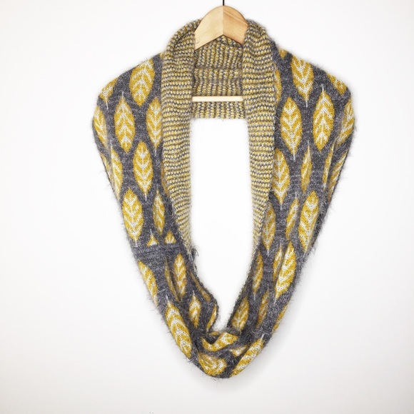 Do everything in love Accessories - Do Everything in Love yellow infinity scarf